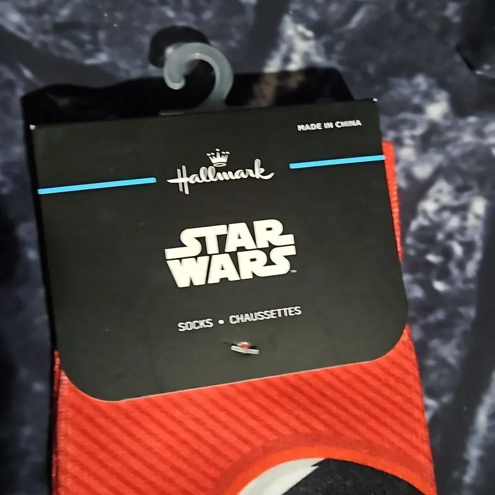 Star Wars Darth Vader Socks One size fits most NWT